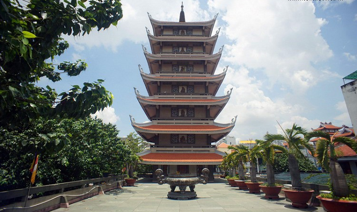 Cấu trúc chùa vĩnh nghiêm