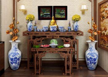 Cách bài trí bàn thờ gia tiên