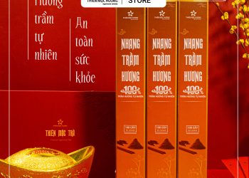 Nhang trầm hương tự nhiên Thiên Mộc Hương (loại trầm 8 năm)